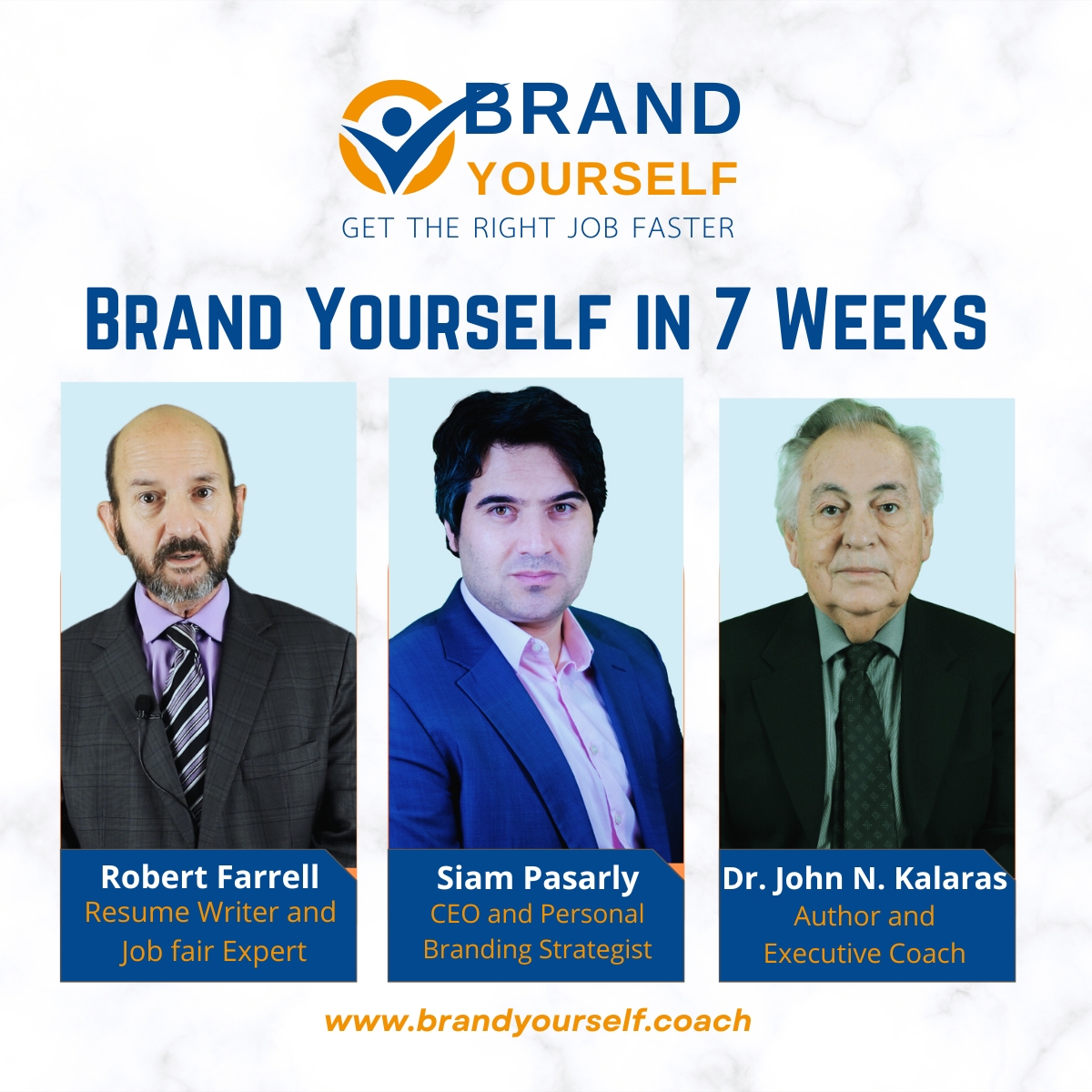 Get the Right Job Faster!<br />
Yourself<br />
Brand